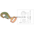 2in X 11000lbs / 50mm X 5000kg High Quality Metal Snap Hook for Ratchet Strap, Cargo Lashing